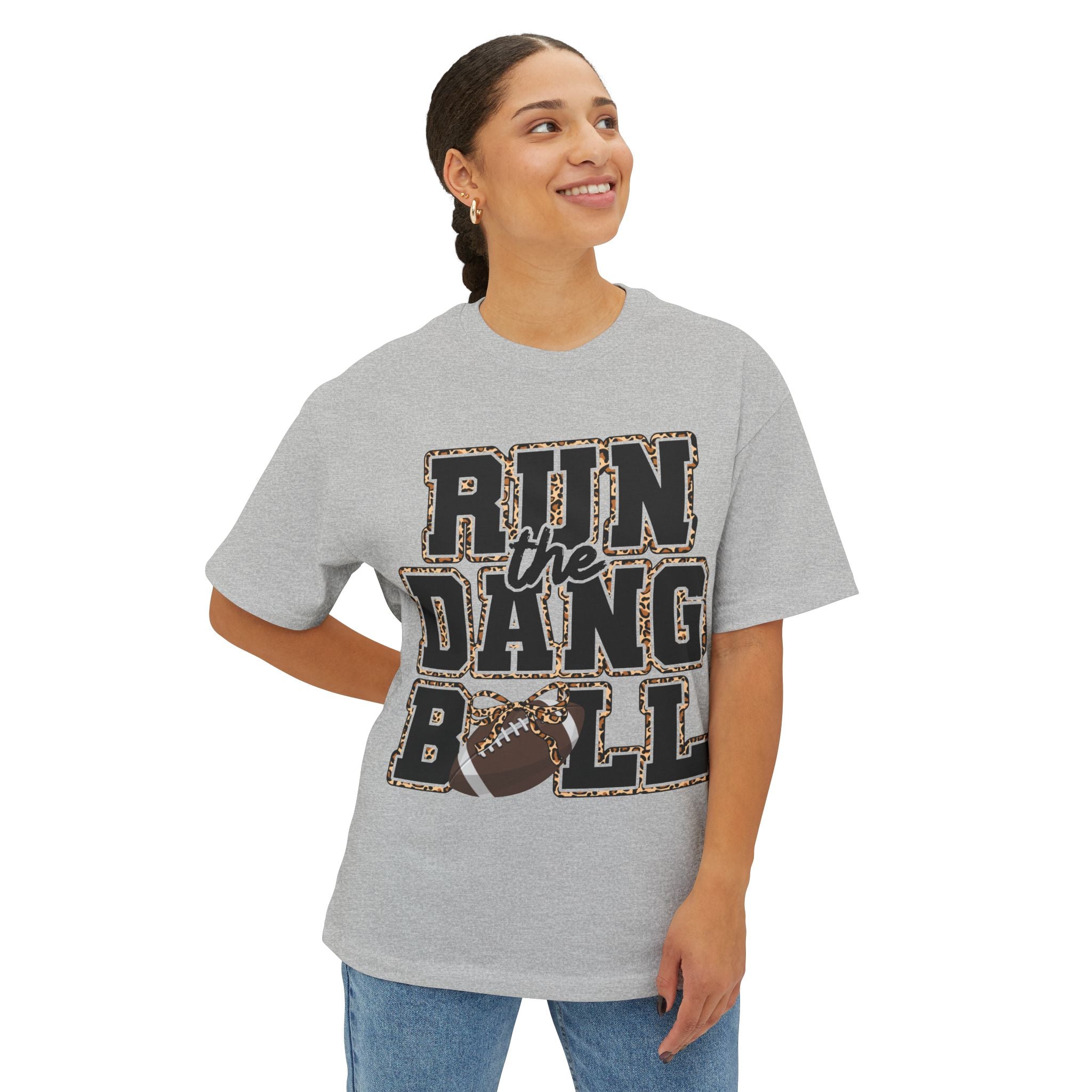 Run the Dang Ball Tee — Funny Football Shirt for Fans & Tailgates