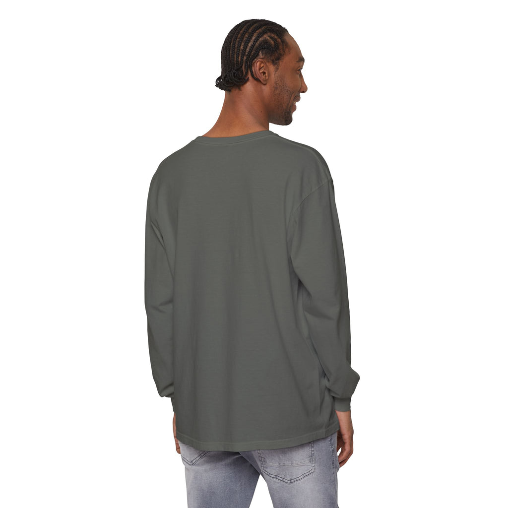 Raccoon Stadium Long Sleeve Tee — "I Live Here Now" Graphic