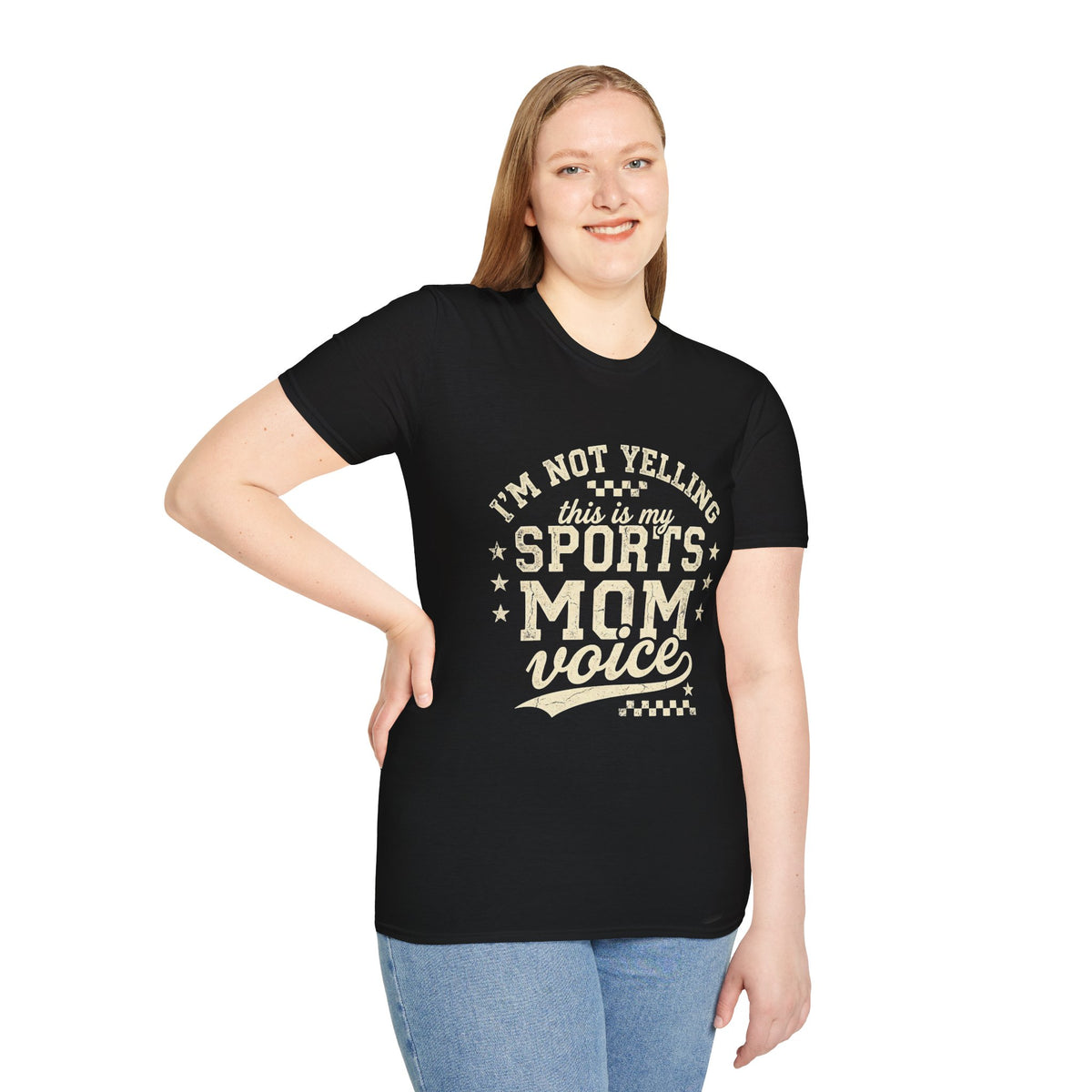 I'm Not Yelling This Is My Sports Mom Voice T-Shirt