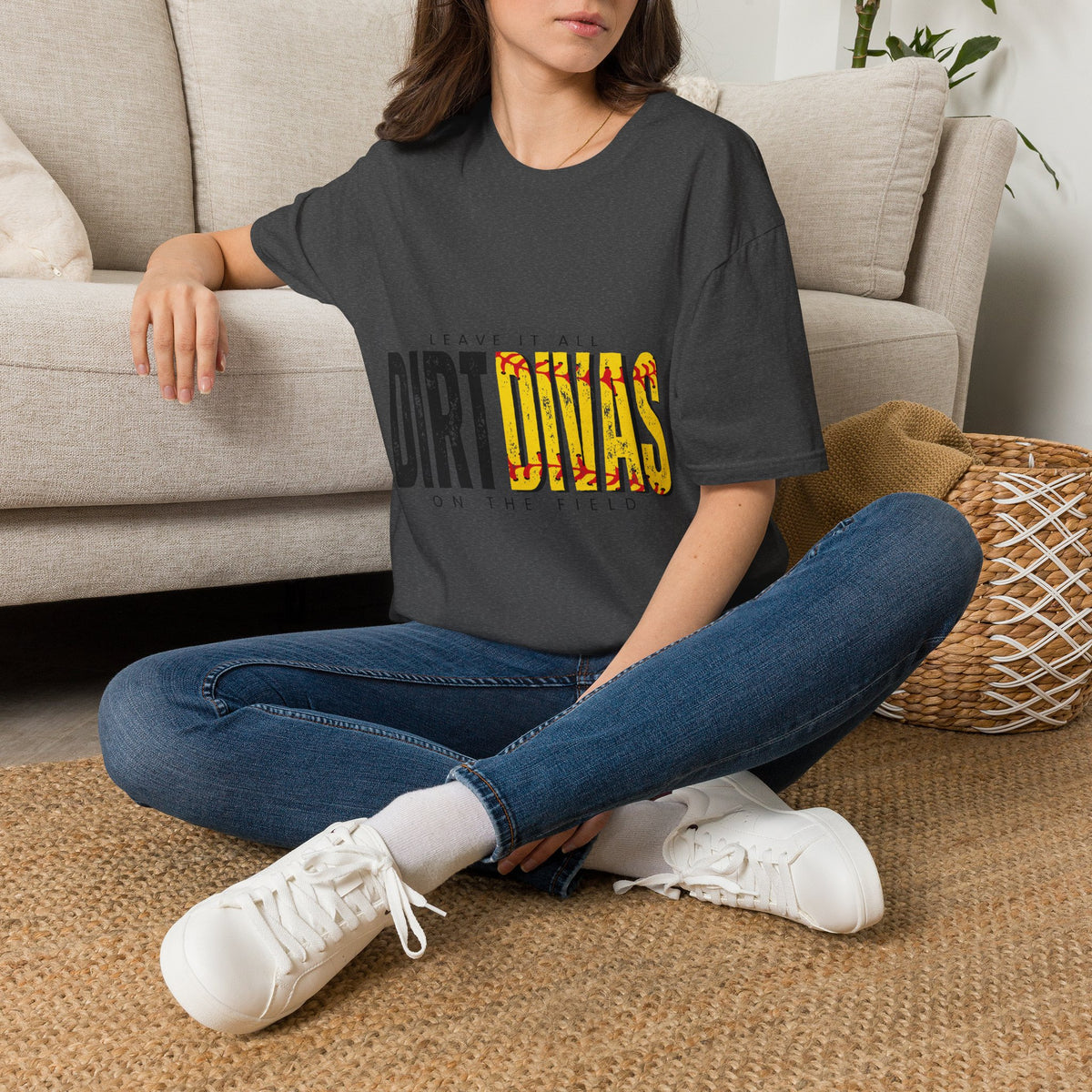Dirt Divas Graphic Tee — "Leave It All" Outdoor Racing Shirt