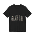 Game Day T-Shirt — Camo Lettering Athletic Fan Tee