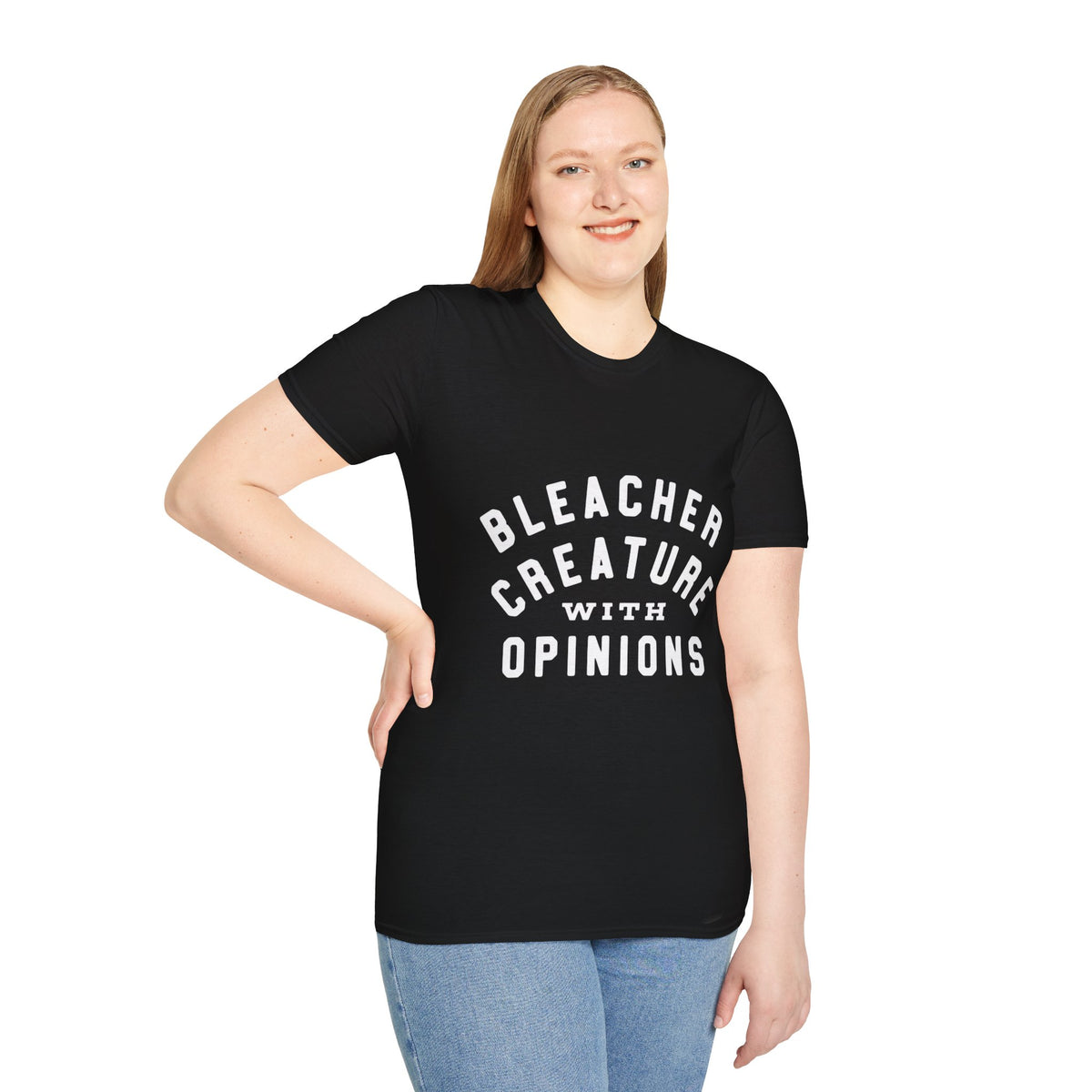 Bleacher Creature With Opinions T‑Shirt