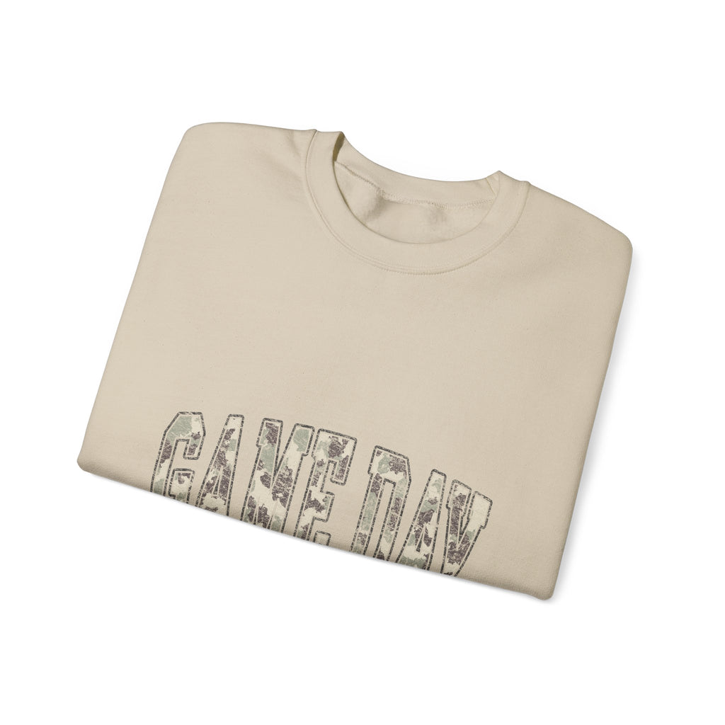Game Day Crewneck Sweatshirt — Vintage Football Lettering