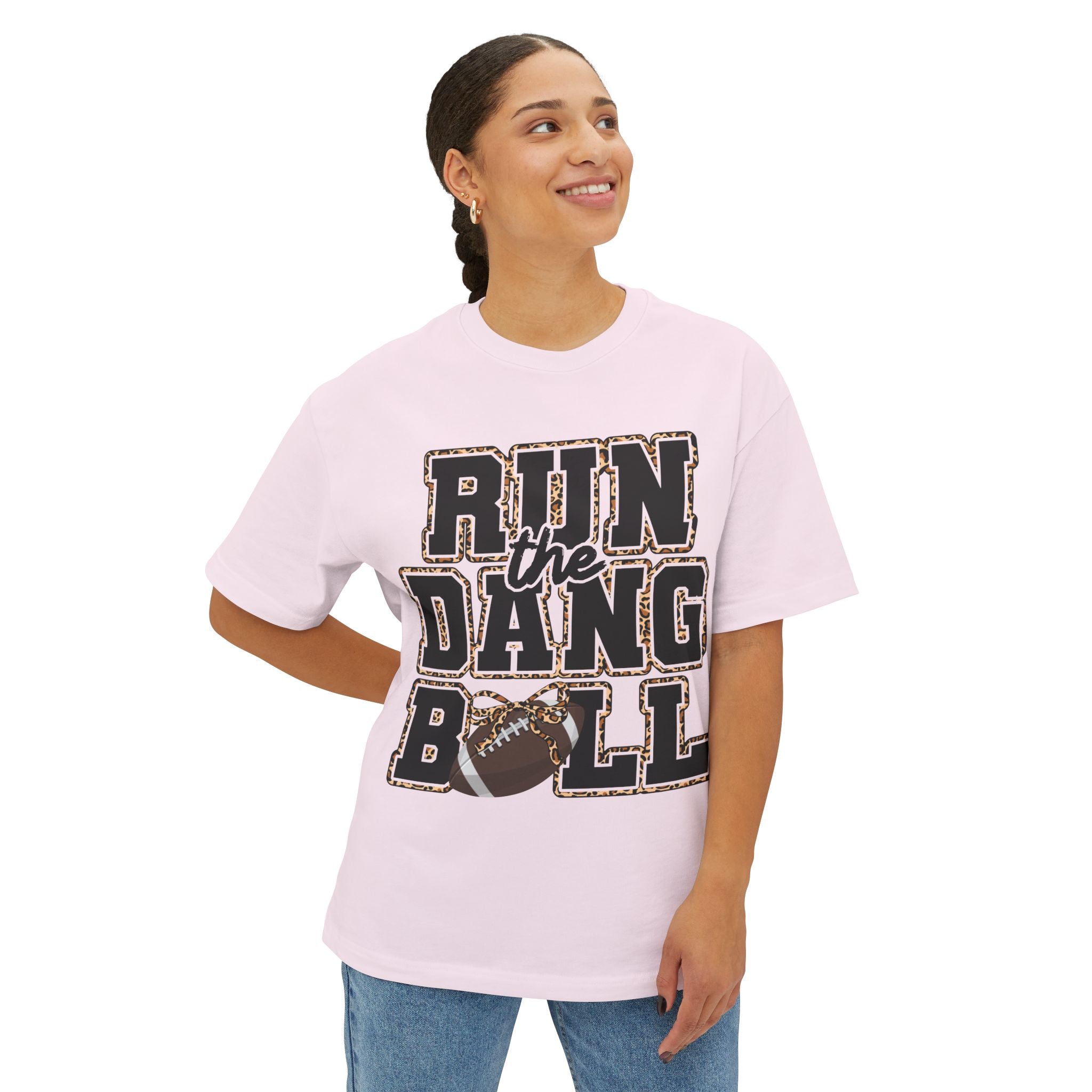 Run the Dang Ball Tee — Funny Football Shirt for Fans & Tailgates