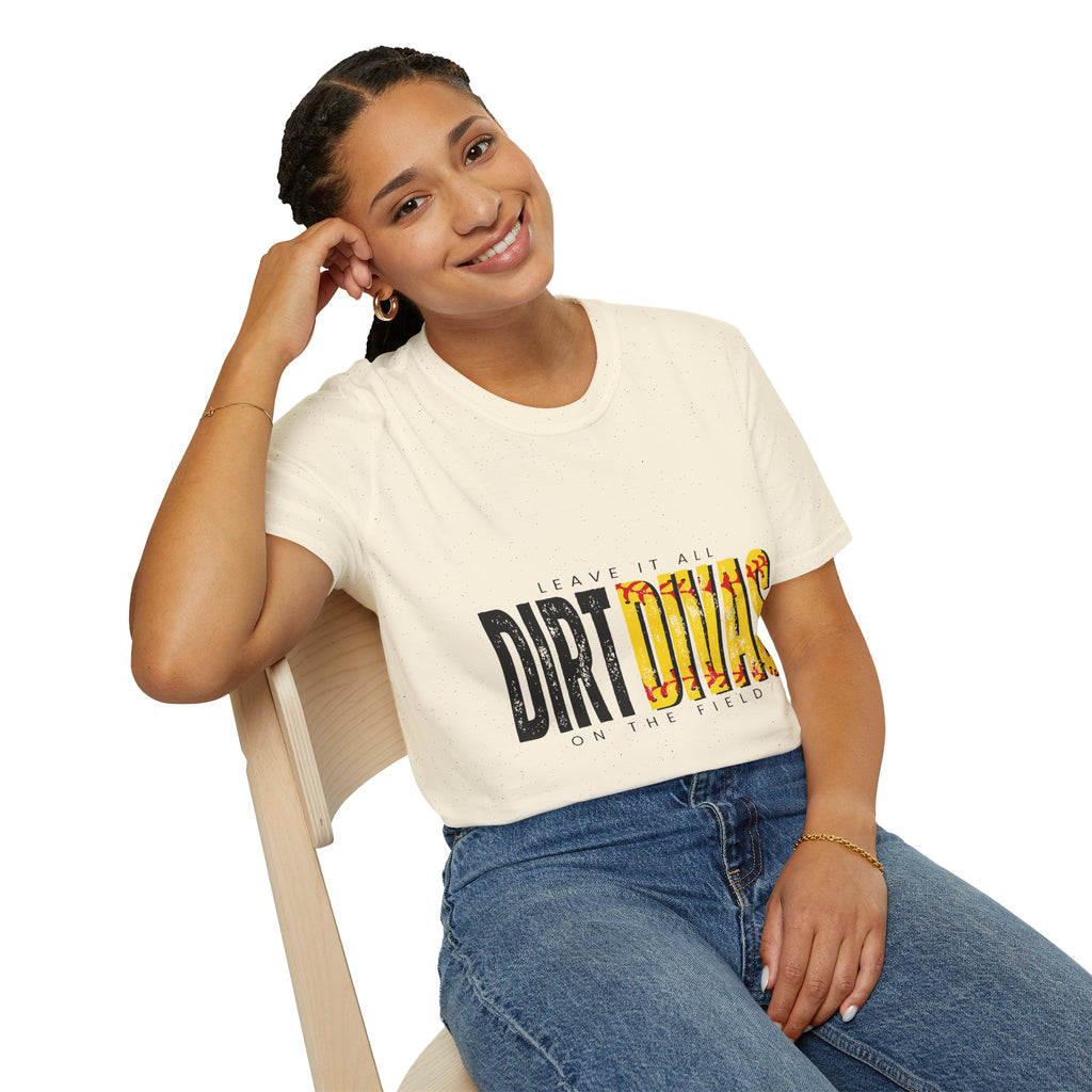 Dirt Divas Graphic Tee — "Leave It All" Outdoor Racing Shirt