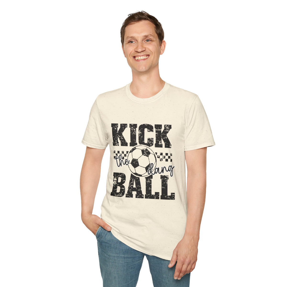 Soccer 'Kick the Ball' Graphic T-Shirt