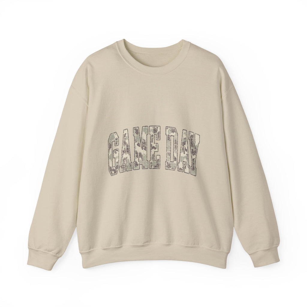 Game Day Crewneck Sweatshirt — Vintage Football Lettering