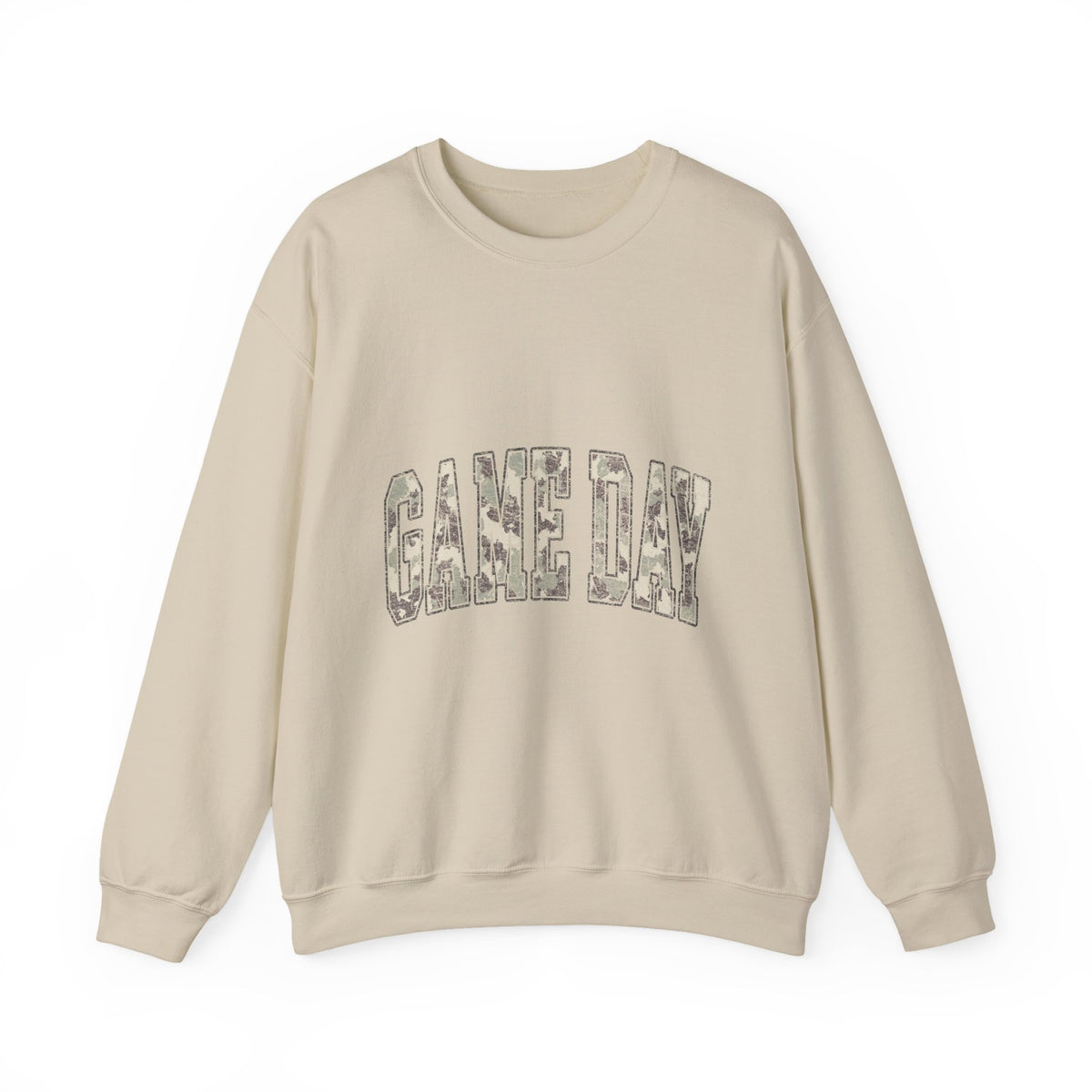 Game Day Crewneck Sweatshirt — Vintage Football Lettering