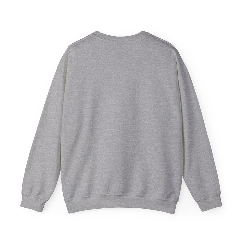 Game Day Crewneck Sweatshirt — White Athletic Vintage Lettering