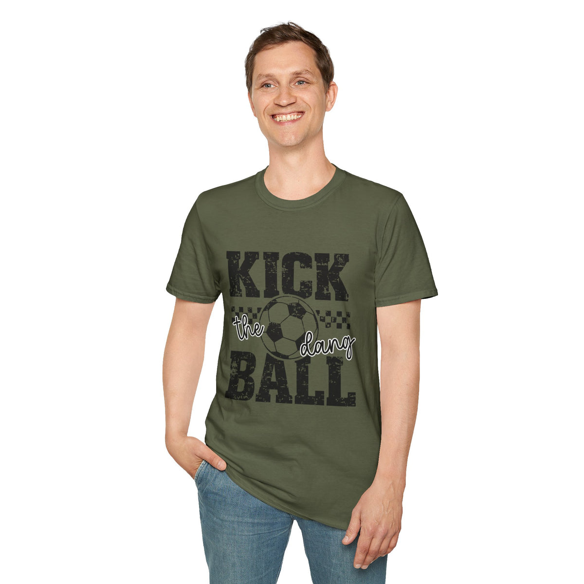 Soccer 'Kick the Ball' Graphic T-Shirt
