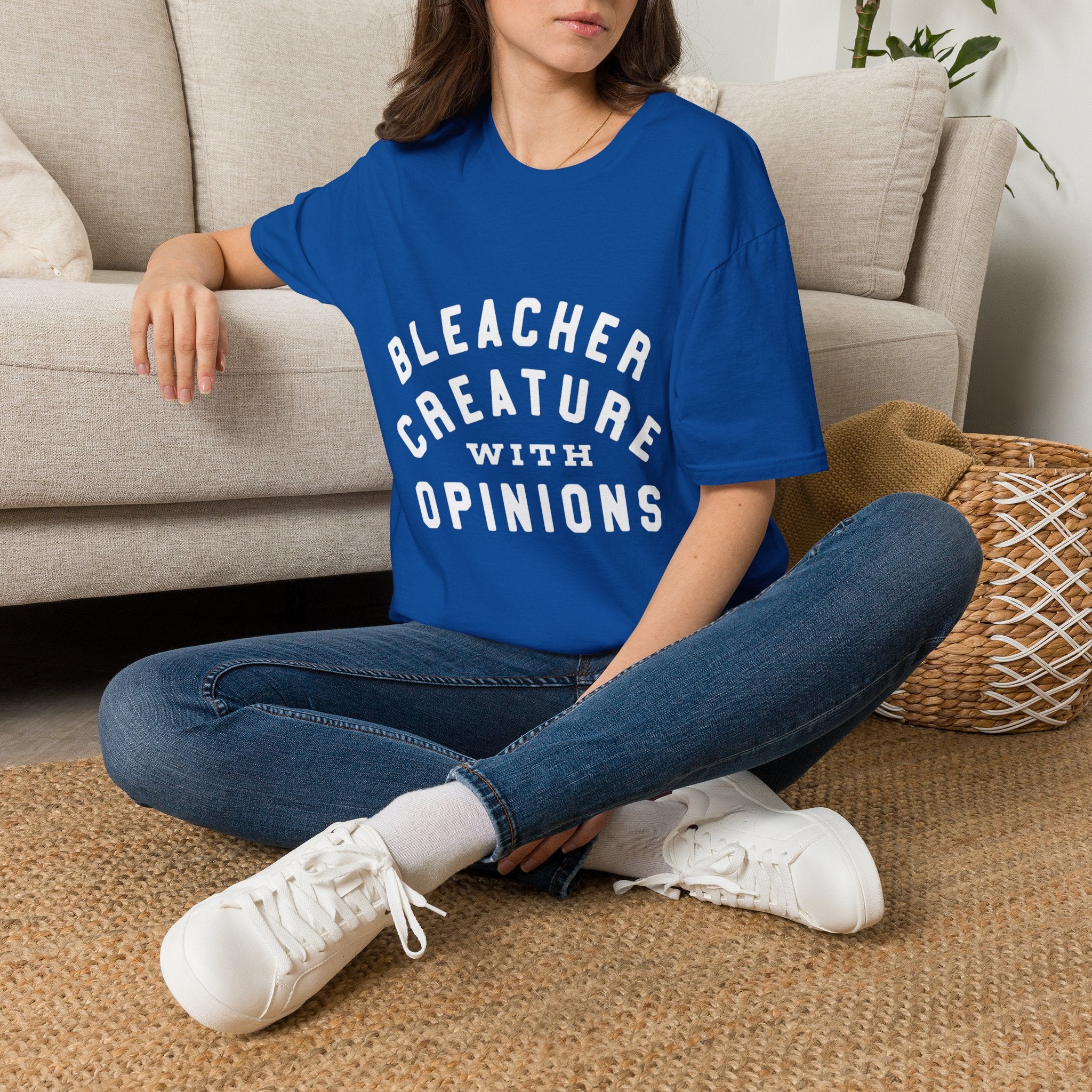 Bleacher Creature With Opinions T‑Shirt