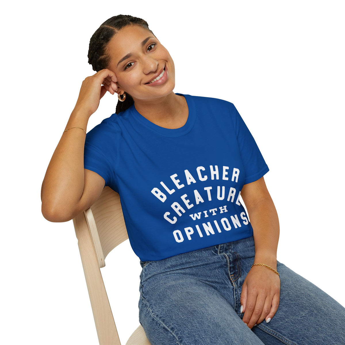 Bleacher Creature With Opinions T‑Shirt