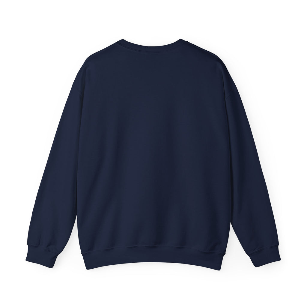 Game Day Crewneck Sweatshirt — White Athletic Vintage Lettering