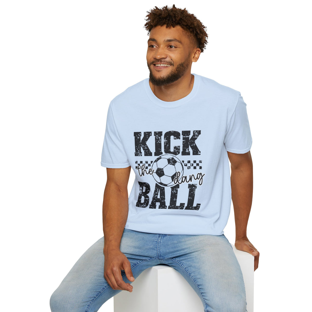 Soccer 'Kick the Ball' Graphic T-Shirt