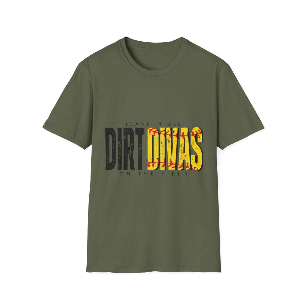 Dirt Divas Graphic Tee — "Leave It All" Outdoor Racing Shirt