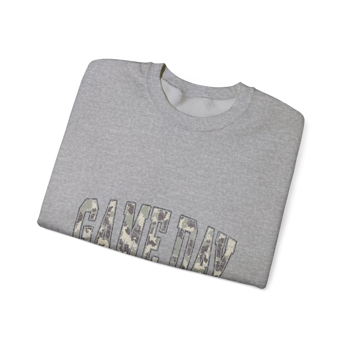 Game Day Crewneck Sweatshirt — Vintage Football Lettering