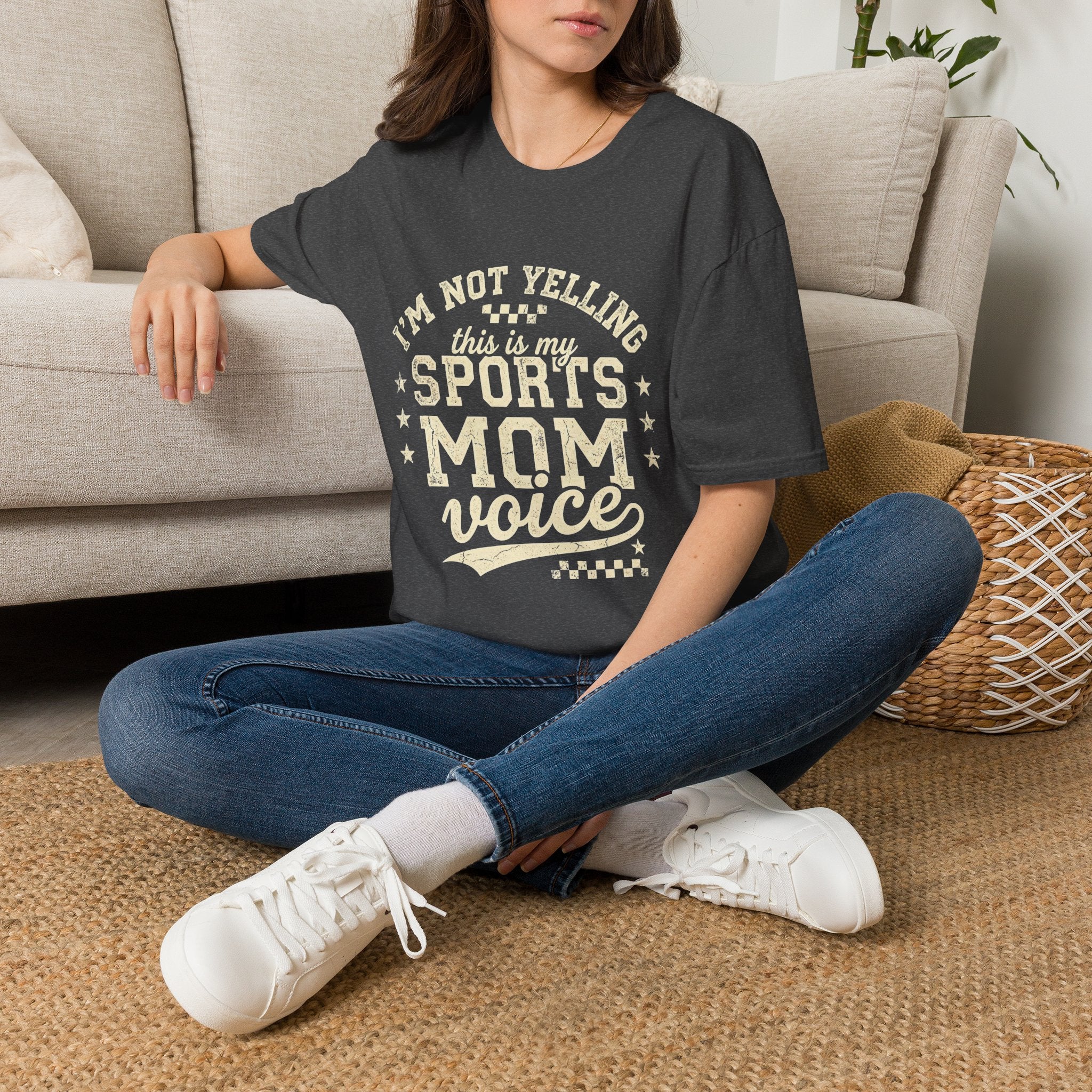 I'm Not Yelling This Is My Sports Mom Voice T-Shirt