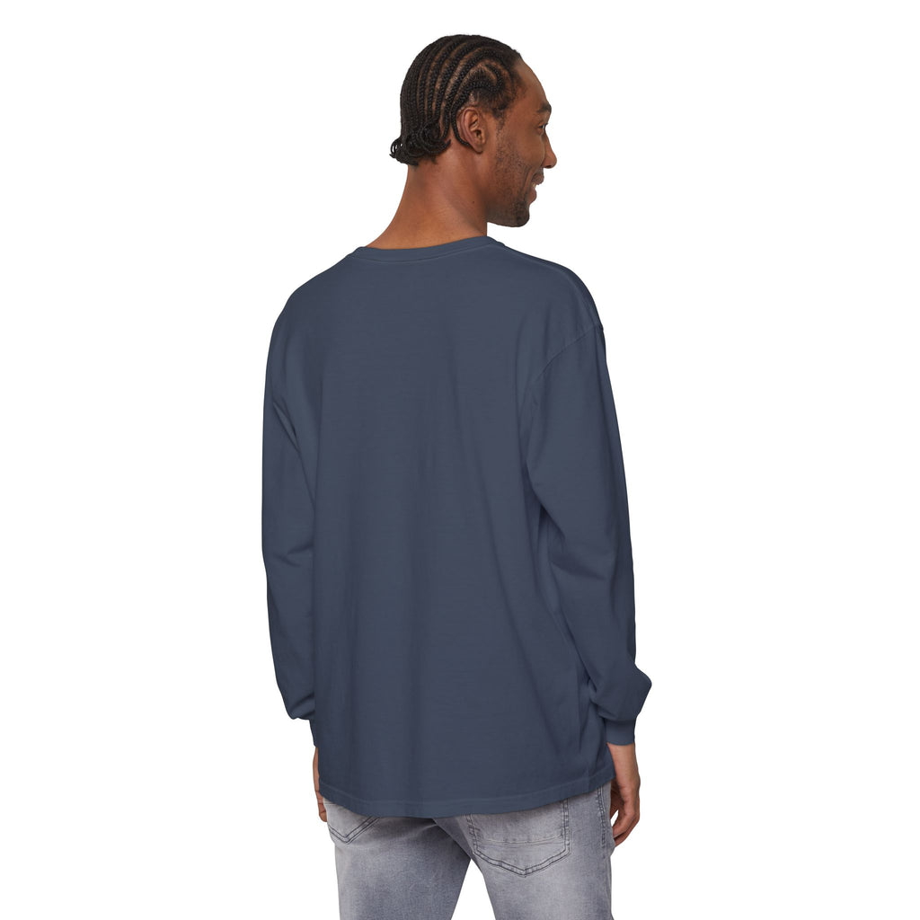 Raccoon Stadium Long Sleeve Tee — "I Live Here Now" Graphic