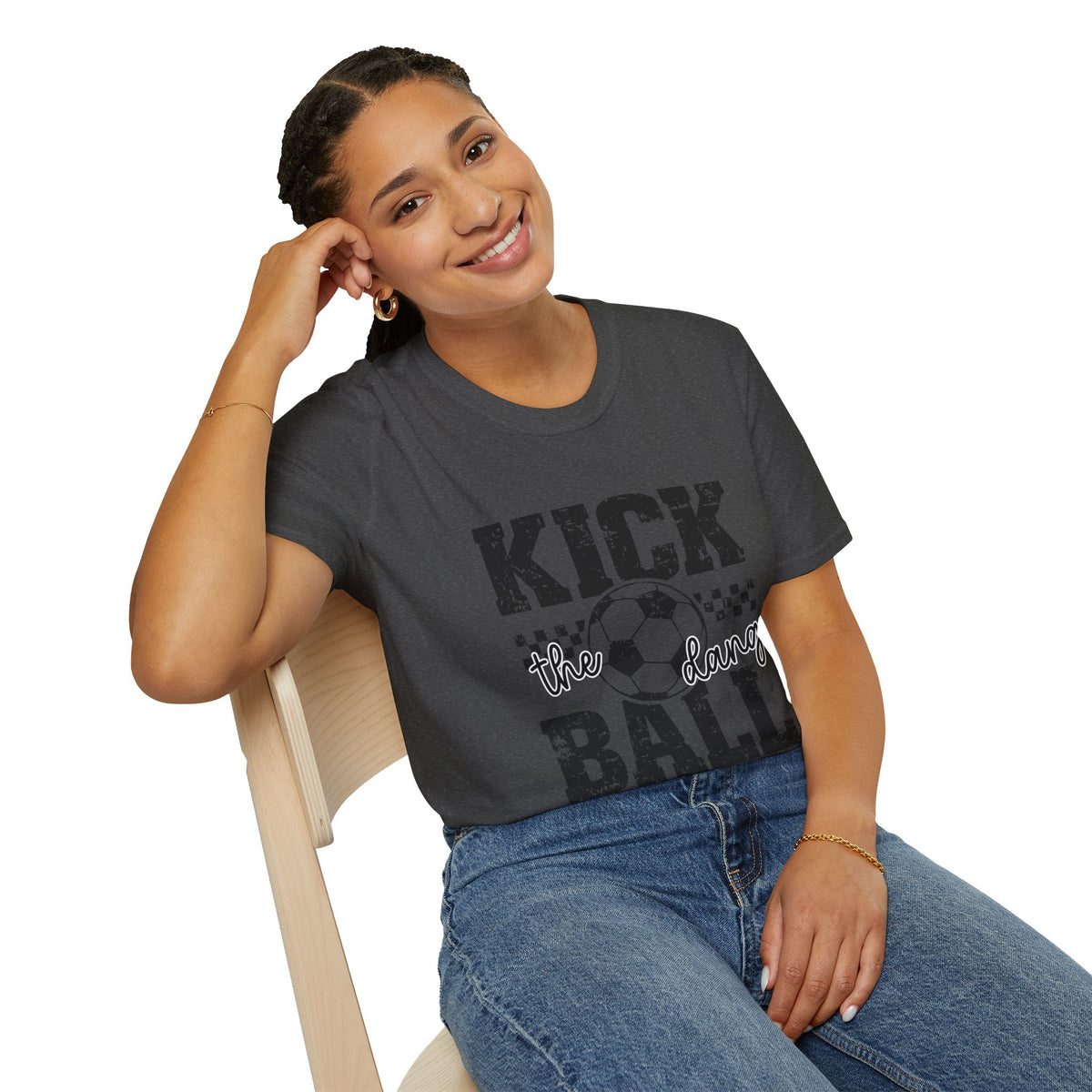Soccer 'Kick the Ball' Graphic T-Shirt