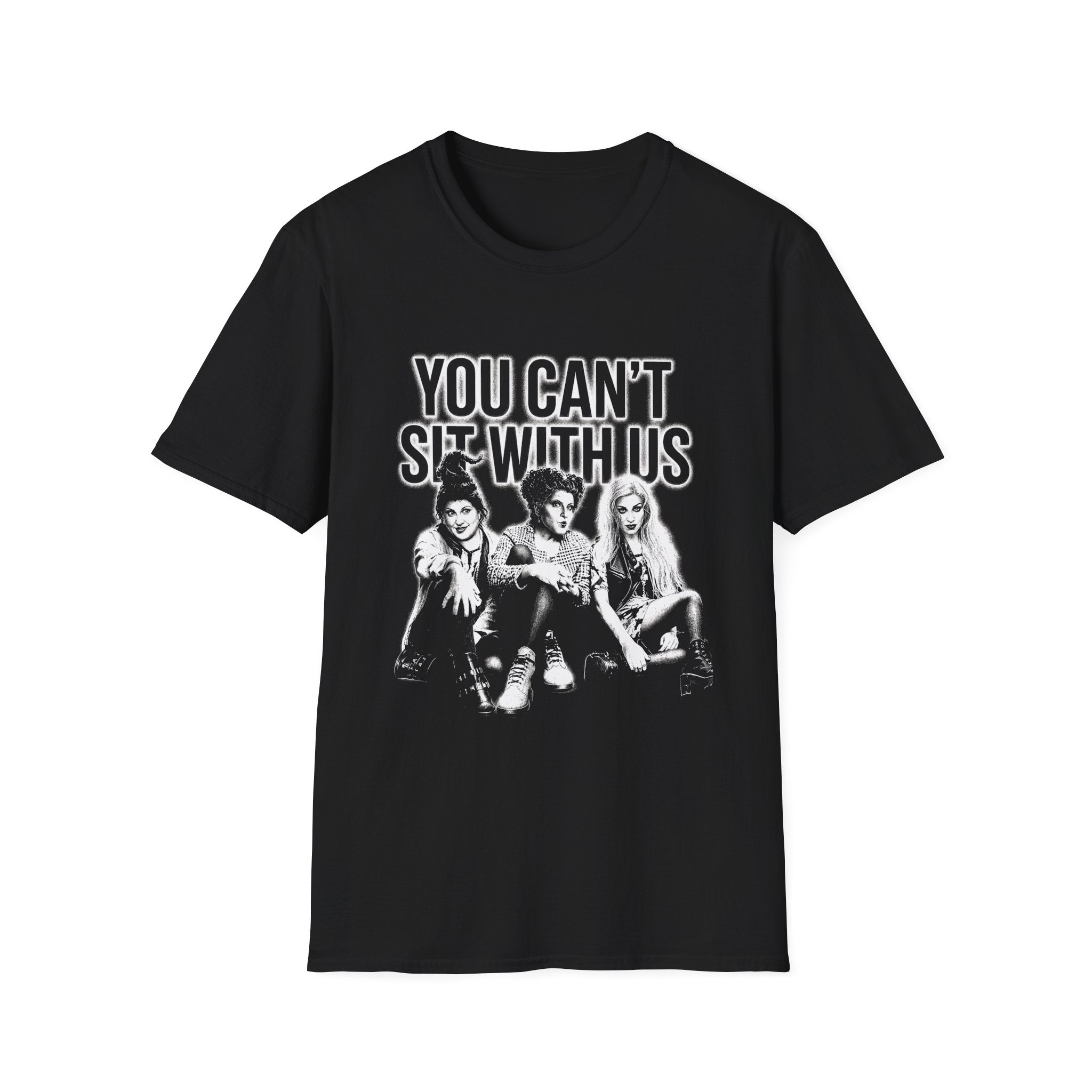 Graphic T-Shirt — "You Can't Sit With Us" Retro Girl Squad Tee