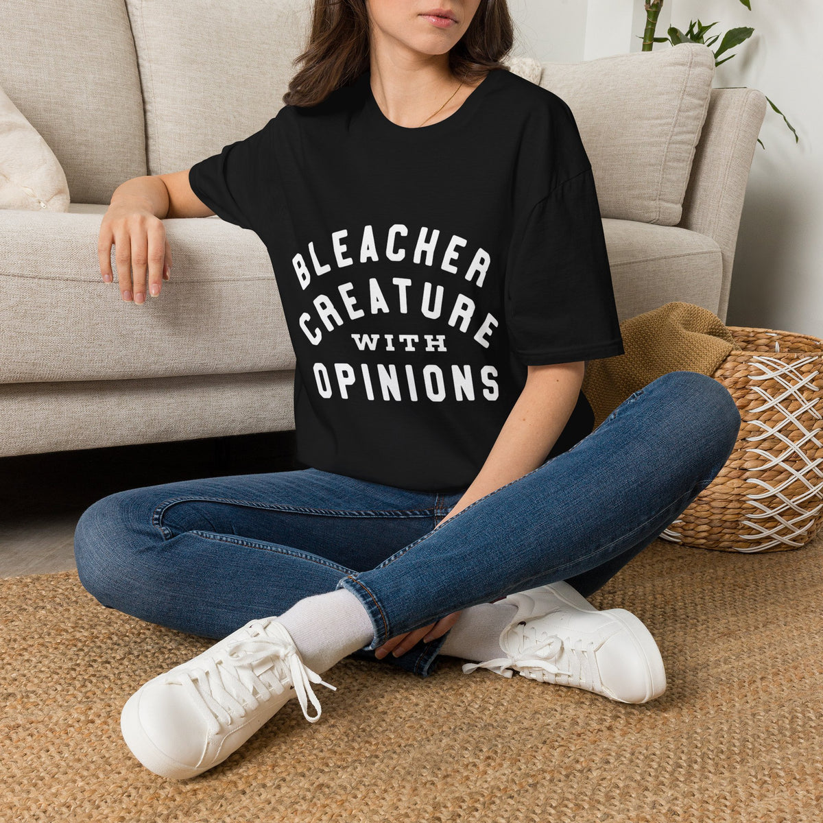 Bleacher Creature With Opinions T‑Shirt
