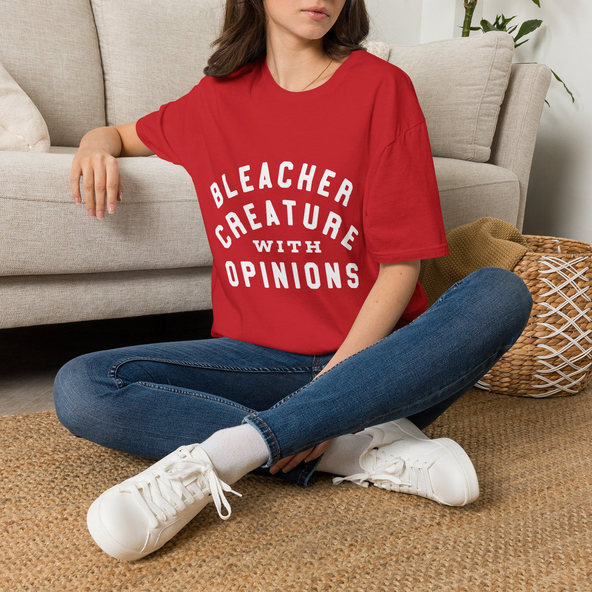 Bleacher Creature With Opinions T‑Shirt