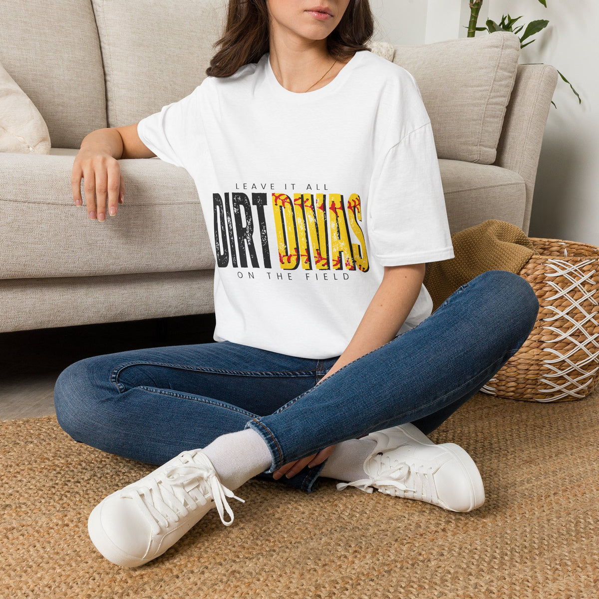 Dirt Divas Graphic Tee — "Leave It All" Outdoor Racing Shirt