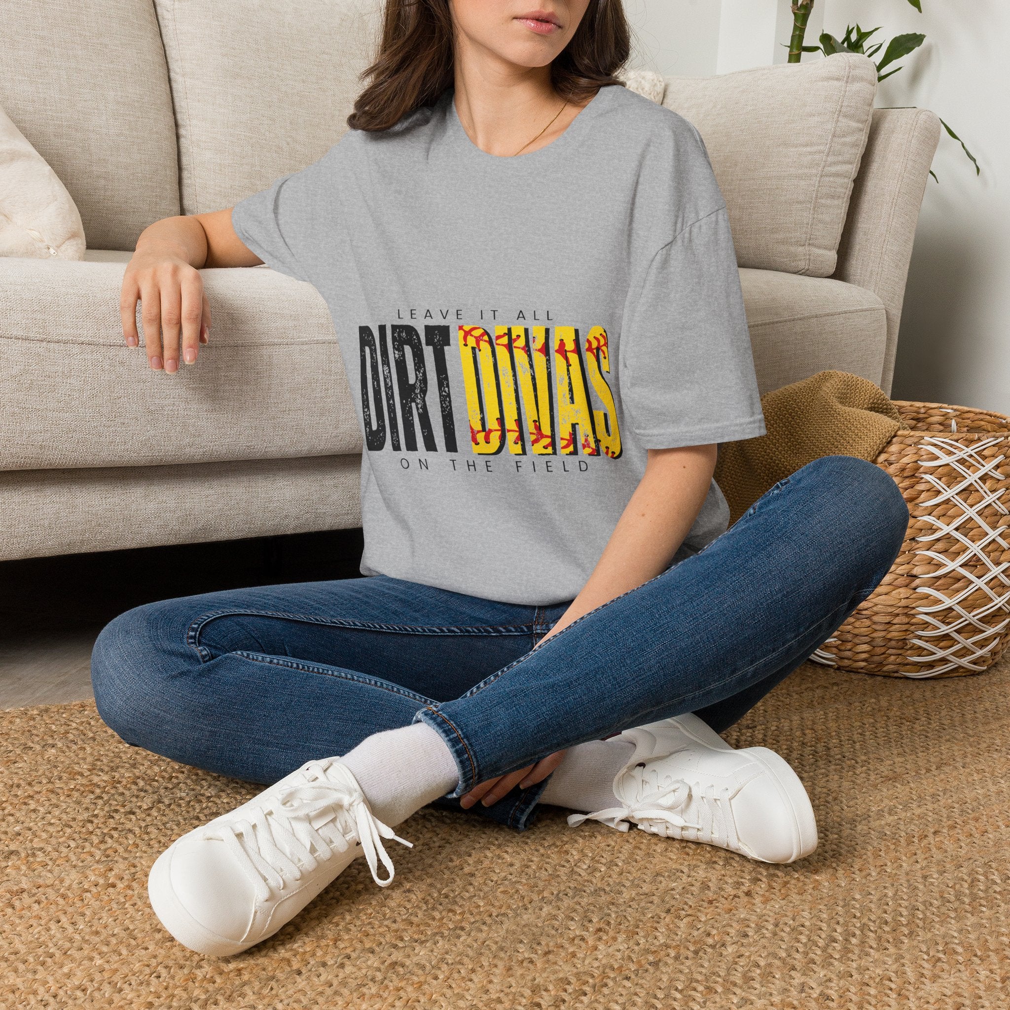 Dirt Divas Graphic Tee — "Leave It All" Outdoor Racing Shirt