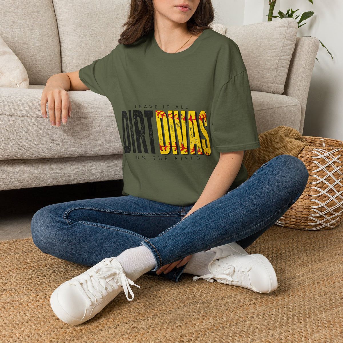 Dirt Divas Graphic Tee — "Leave It All" Outdoor Racing Shirt