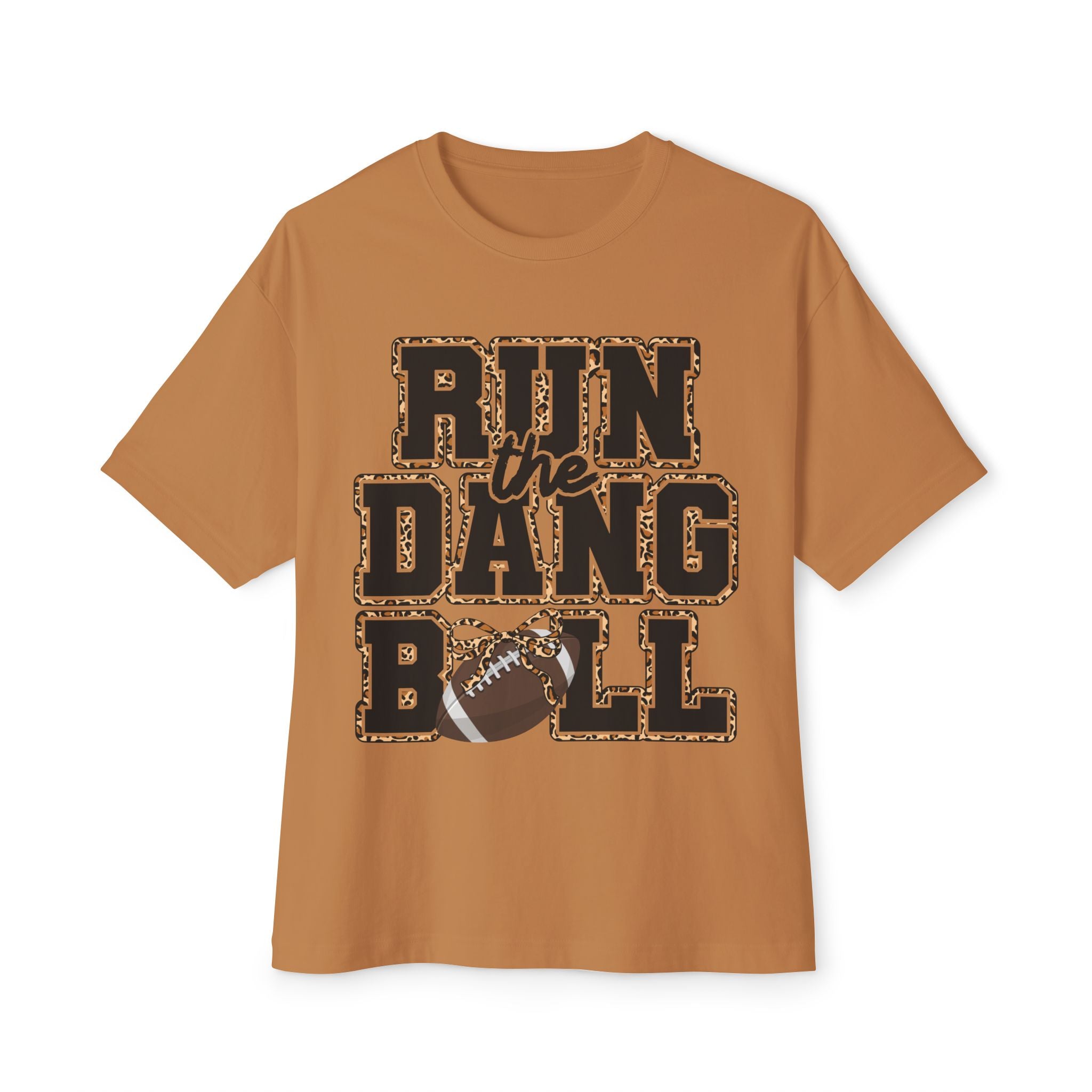 Run the Dang Ball Tee — Funny Football Shirt for Fans & Tailgates